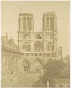 Notre Dame, Paris von Louis Auguste Bisson